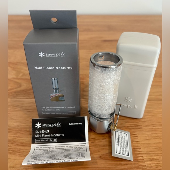 NEW!! Snow Peak- Mini Flame Nocturne. Brand new in box. Never been used - Picture 6 of 6